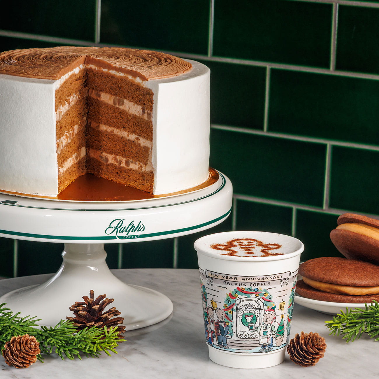 Festive dishes at Ralph's Coffee Pacific Place