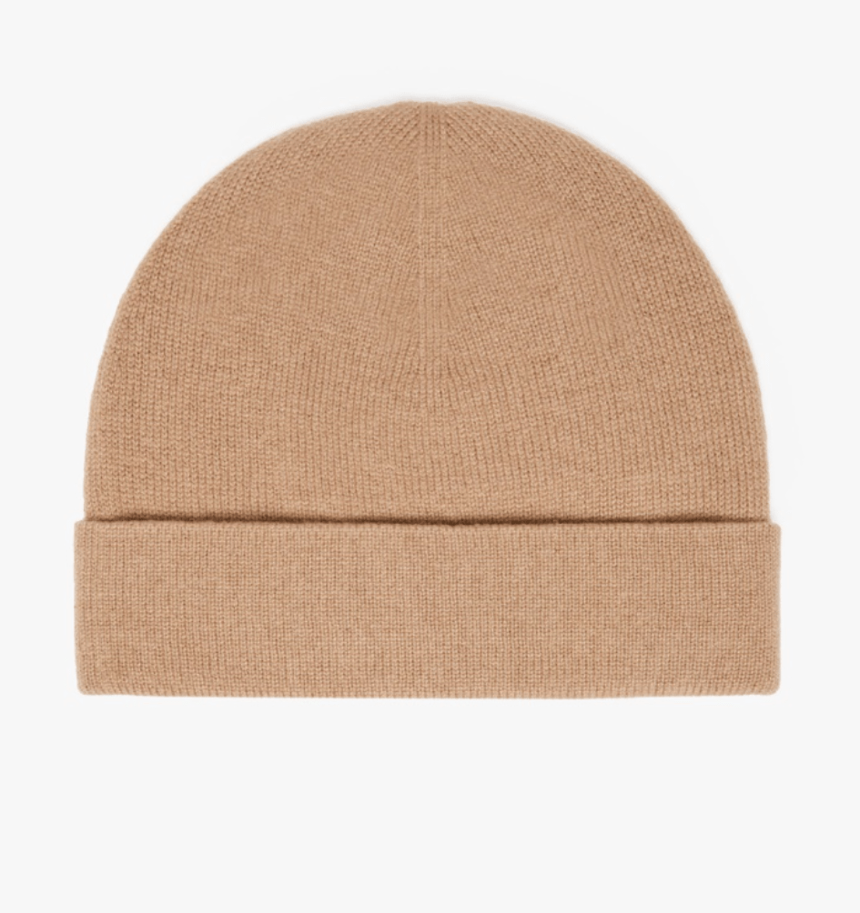 Max Mara Cashmere Cap in Hazelnut Brown