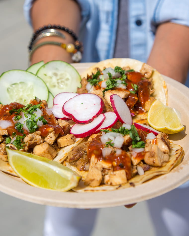 LA’s Zema Food Truck fuses Latin and Caribbean flavour and ingredients, served up in traditional arepas