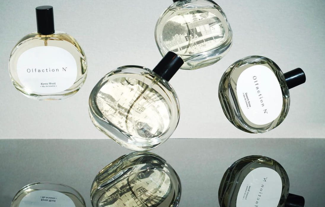 A selection of fragrances from  Olfaction N' available at Harvey Nichols Pacific Place