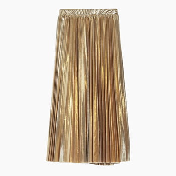 MAX&Co. Pleated Jersey Skirt