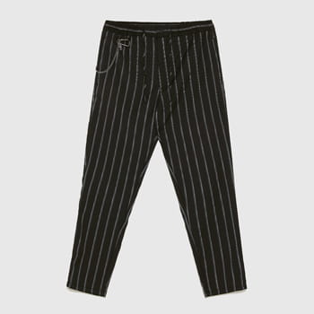 Zara Striped Jogger Trousers