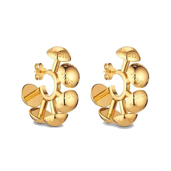 Louis Vuitton Studdy Hoop Earrings MM