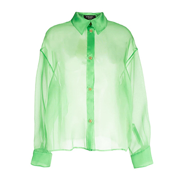 A.W.A.K.E. MODE Semi-Sheer Silk-Organza Shirt available at JOYCE