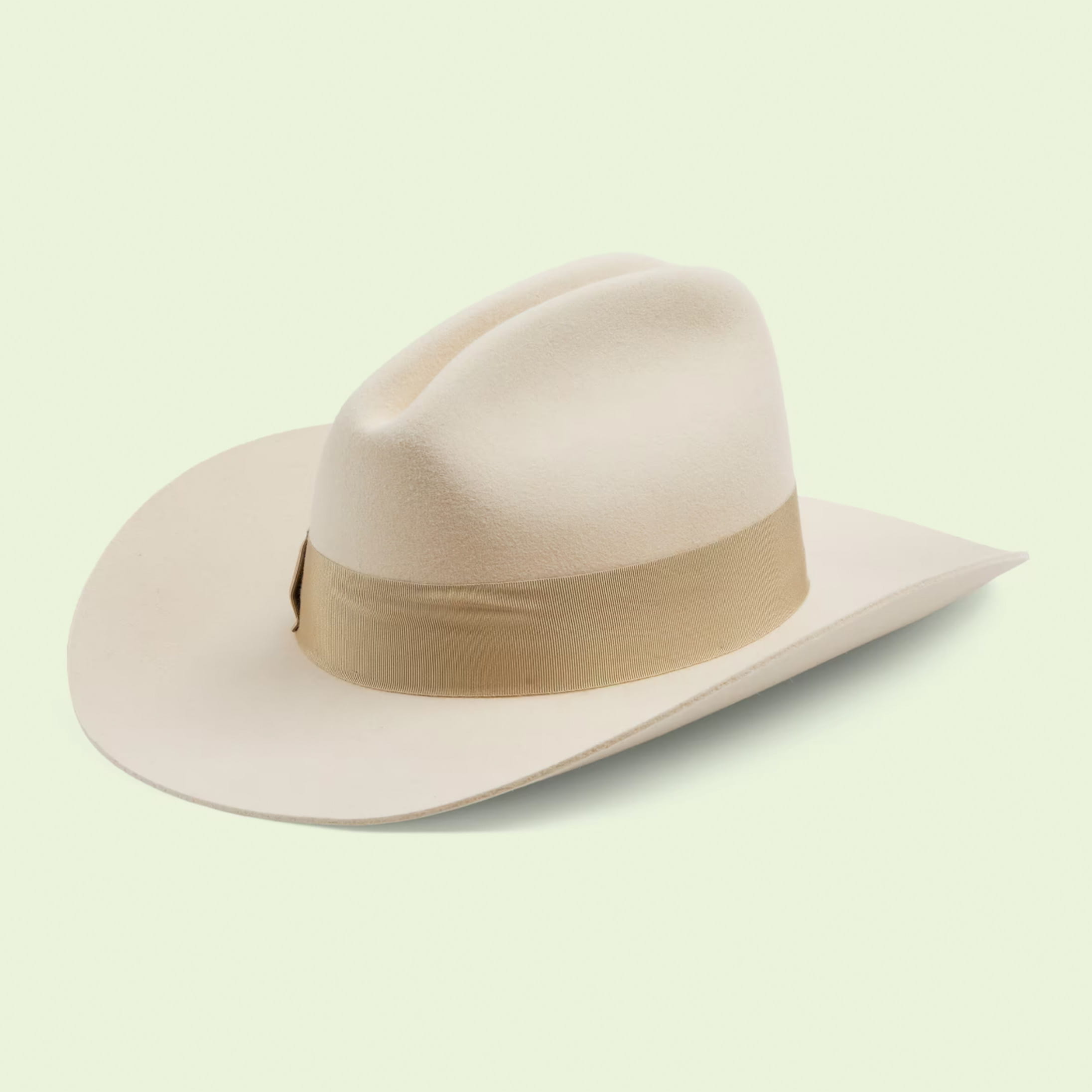 Gucci Wide-brimmed felt fedora with Double G