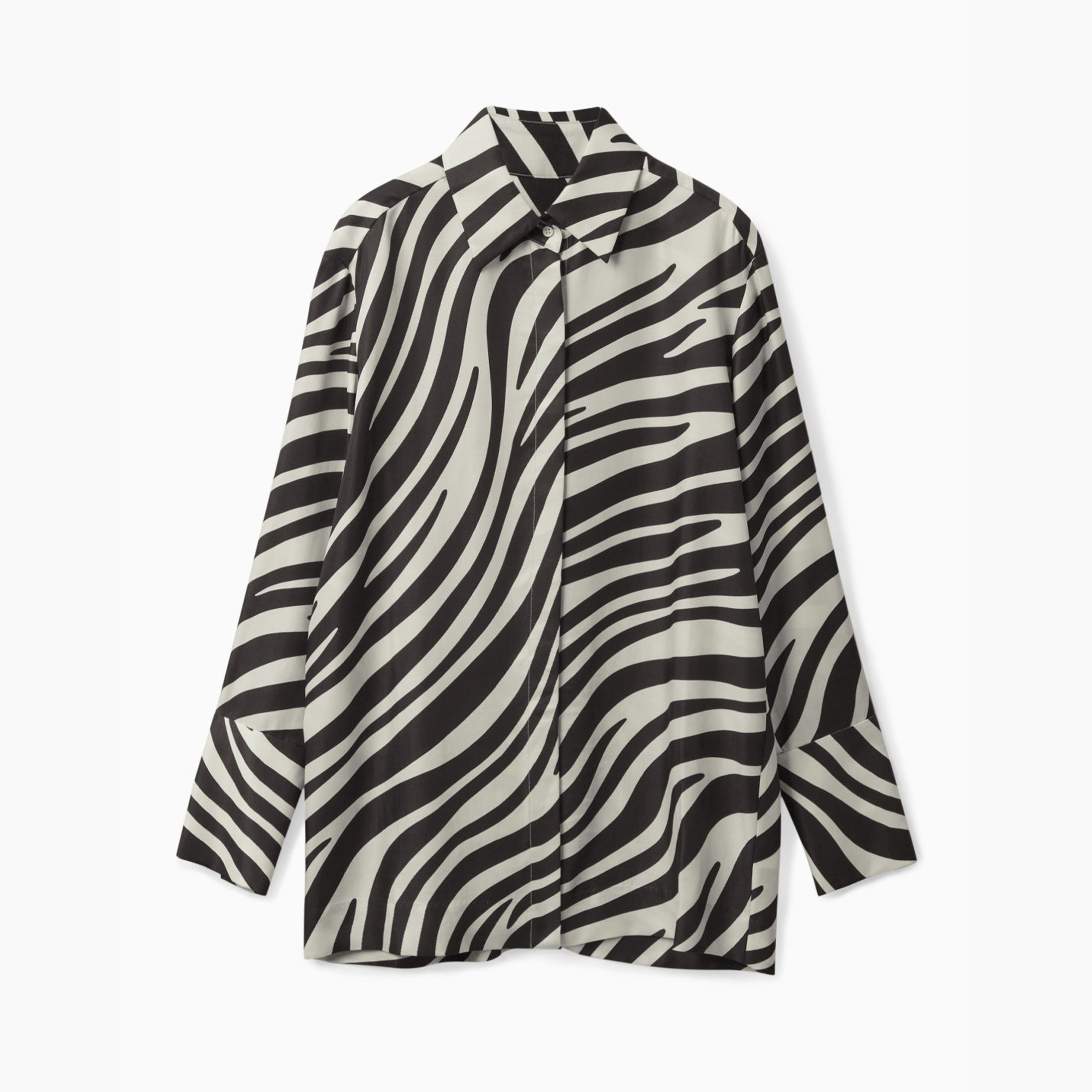 COS Regular-fit Zebra Shirt