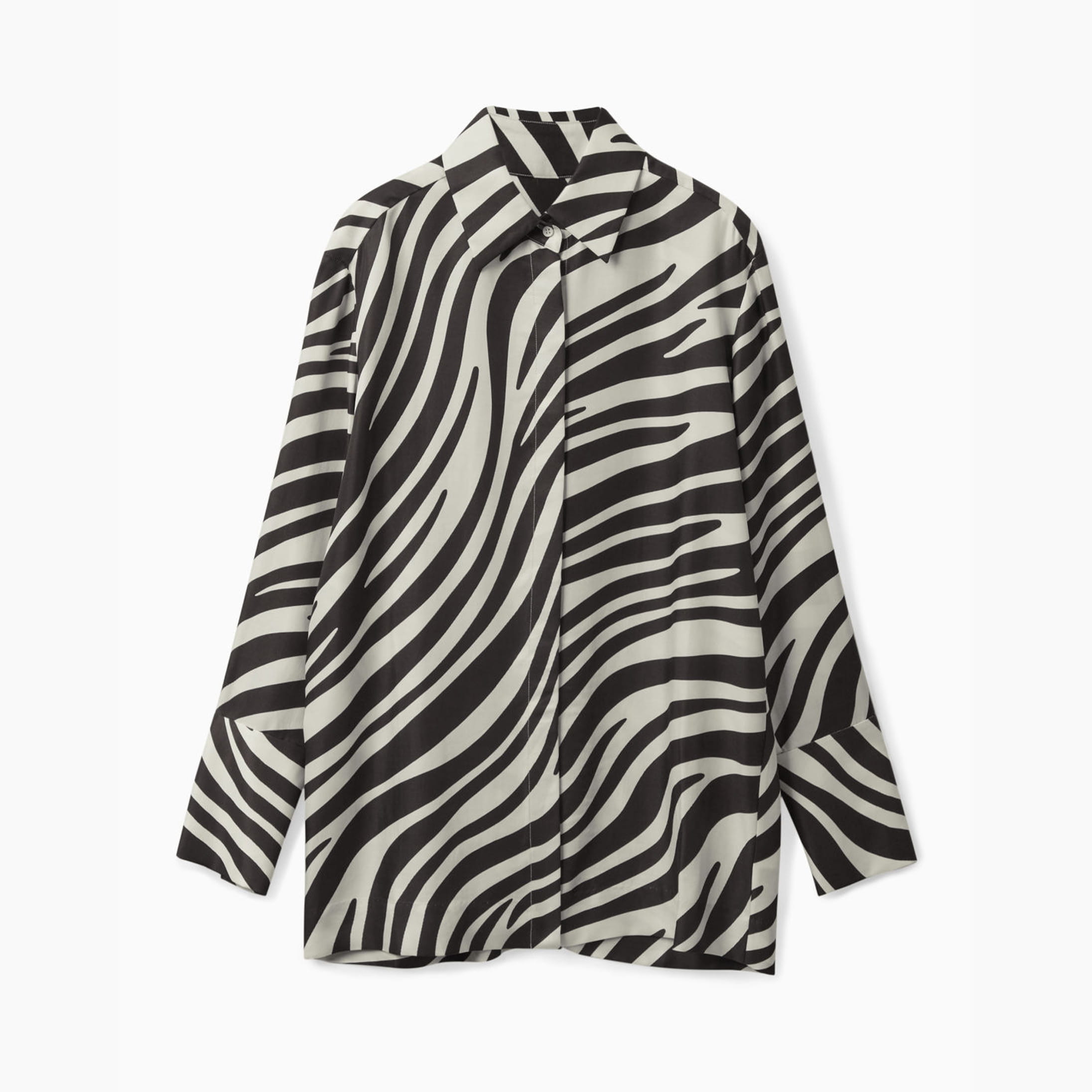 COS Regular-fit Zebra Shirt