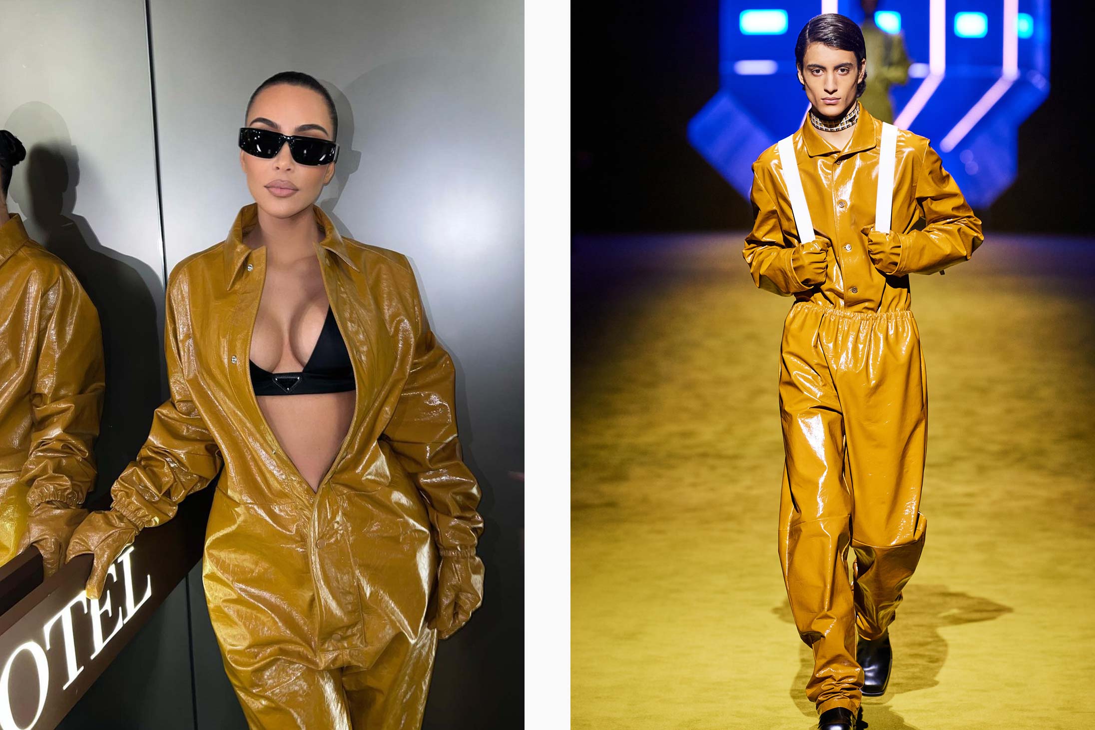 Models wearing genderless fashions available at Pacific Place