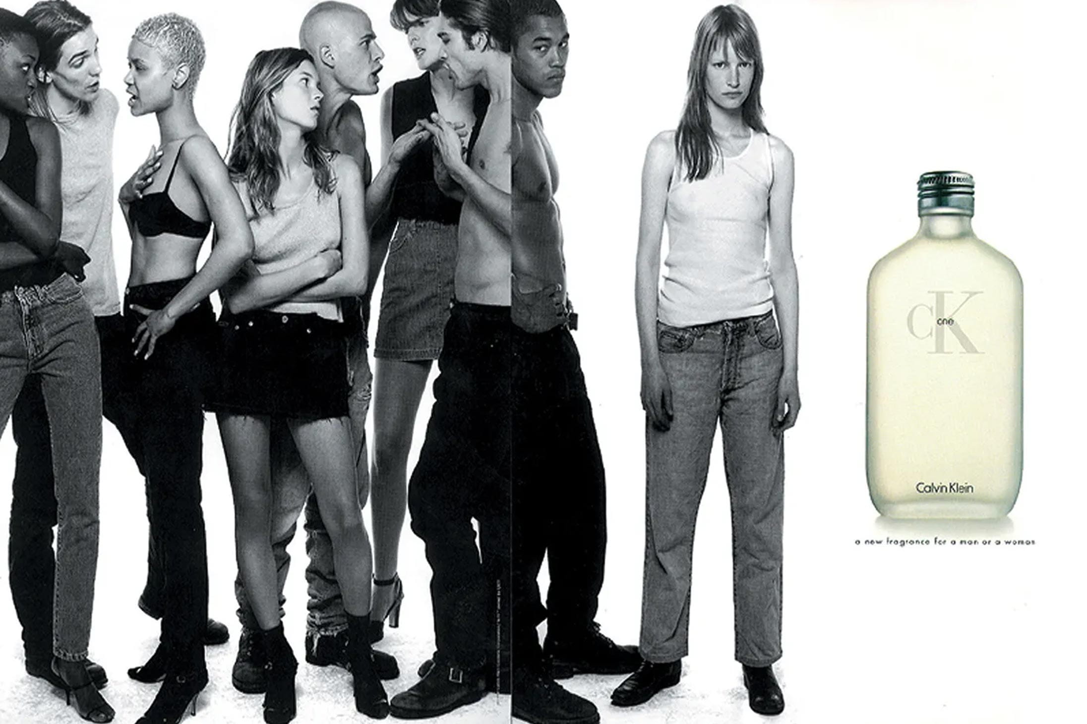 CK One advertisement by Steven Meisel