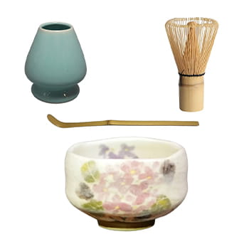 Green Ginkgo Tea Premium Matcha Whisking Set 