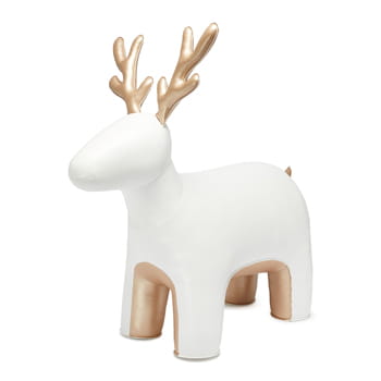 Zuny Giant Reindeer Miyo — White / Gold available at Lane Crawford