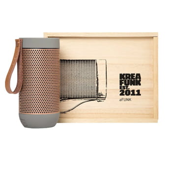 Kreafunk aFUNK Bluetooth Speaker in Cool Grey available at La Petite Maison XXII