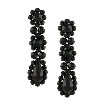 Simone Rocha Beaded Drop Earrings available at I.T