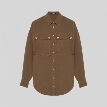 Versace Safari Crêpe de Chine Shirt