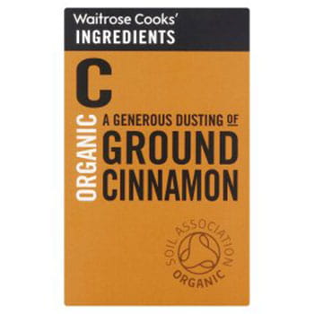 Waitrose Organic Ground Cinnamon