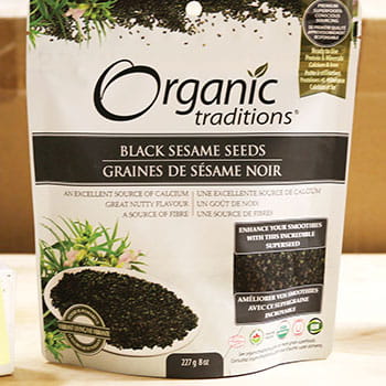 Organic Traditions Black Sesame Seeds 