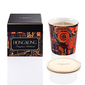 Neon Hong Kong Scented Candle with Lid