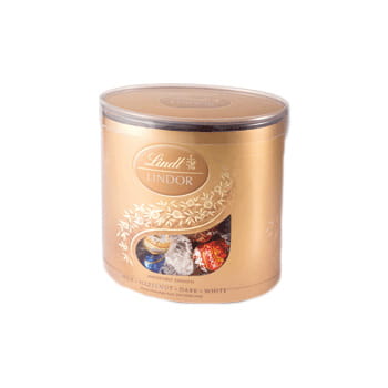 Lindt Lindor Swiss Truffle Oval Tub available from Great Food Hall
