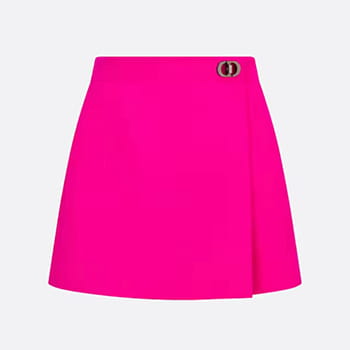 Dior Skort with CD Clasp in Rani Pink
