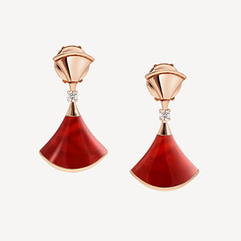 Bulgari Divas’ Dream 18 kt Rose Gold Earrings