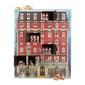 Fortnum & Mason Filled Wooden House Advent Calendar available at Lane Crawford Home