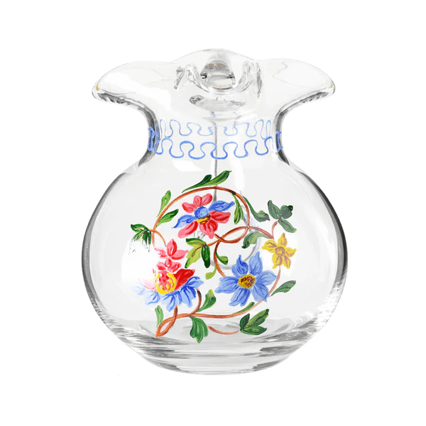 Cabana Magazine Murano Cornucopia Hand-Painted Jug available at JOYCE 