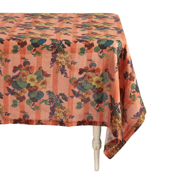 Cabana Magazine Wisteria Tablecloth available at JOYCE 