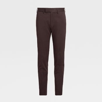 Ermenegildo Zegna Cotton Trousers available at Harvey Nichols