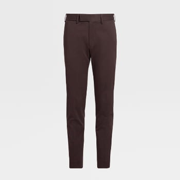 Ermenegildo Zegna Cotton Trousers available at Harvey Nichols