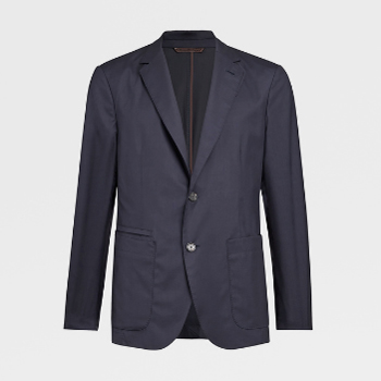 Ermenegildo Zegna Wool and Silk Leggerissimo Blazer available at Harvey Nichols