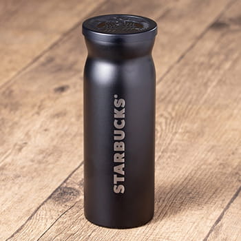 Starbucks 12oz Stainless Steel Contour Black Tumbler