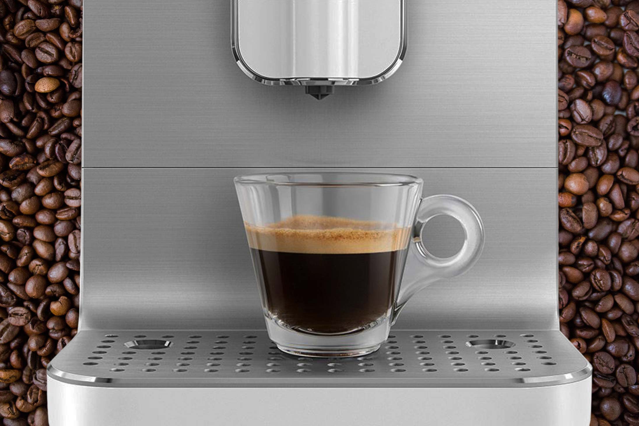 A Smeg coffee machine available at Pacific Place