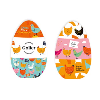 Galler Chocolaterie Indépendante Easter Egg available at GREAT Food Hall