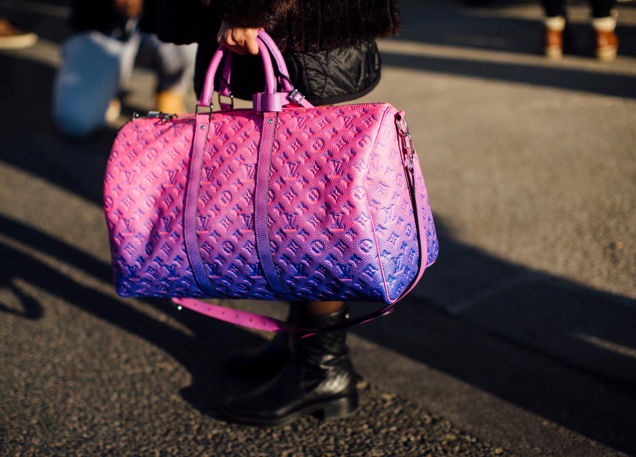 louis vuitton purple handbags