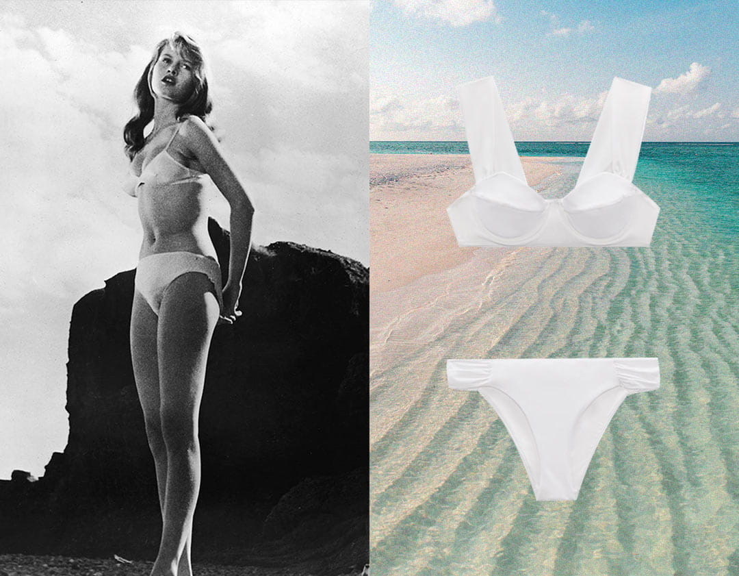 Iconic swimwear from And God Created Woman (1956)