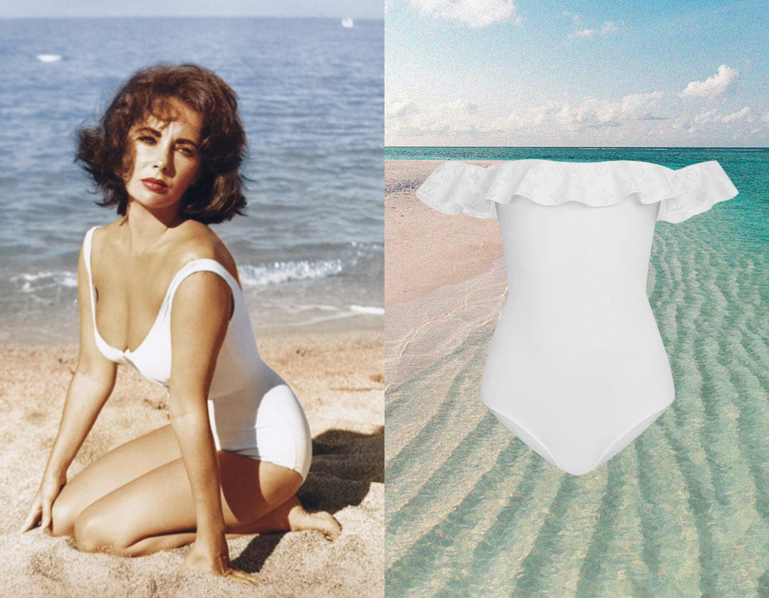 Iconic swimwear from Suddenly Last Summer (1959)