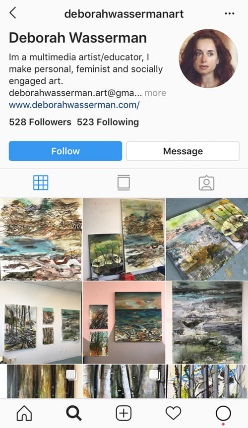 Image: @deborahwassermanart