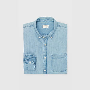 Pacific Place Club Monaco Slim Denim Shirt