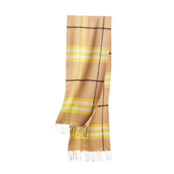 Pacific Place Burberry Classic Check Cashmere Scarf