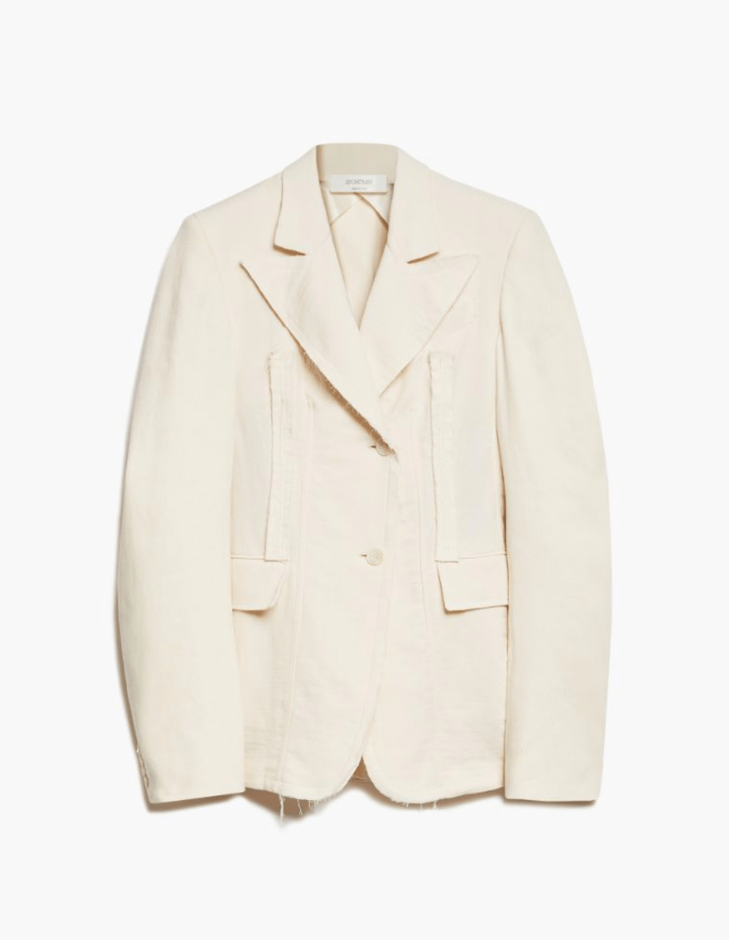Sportmax Fitted Blazer With Weaves
