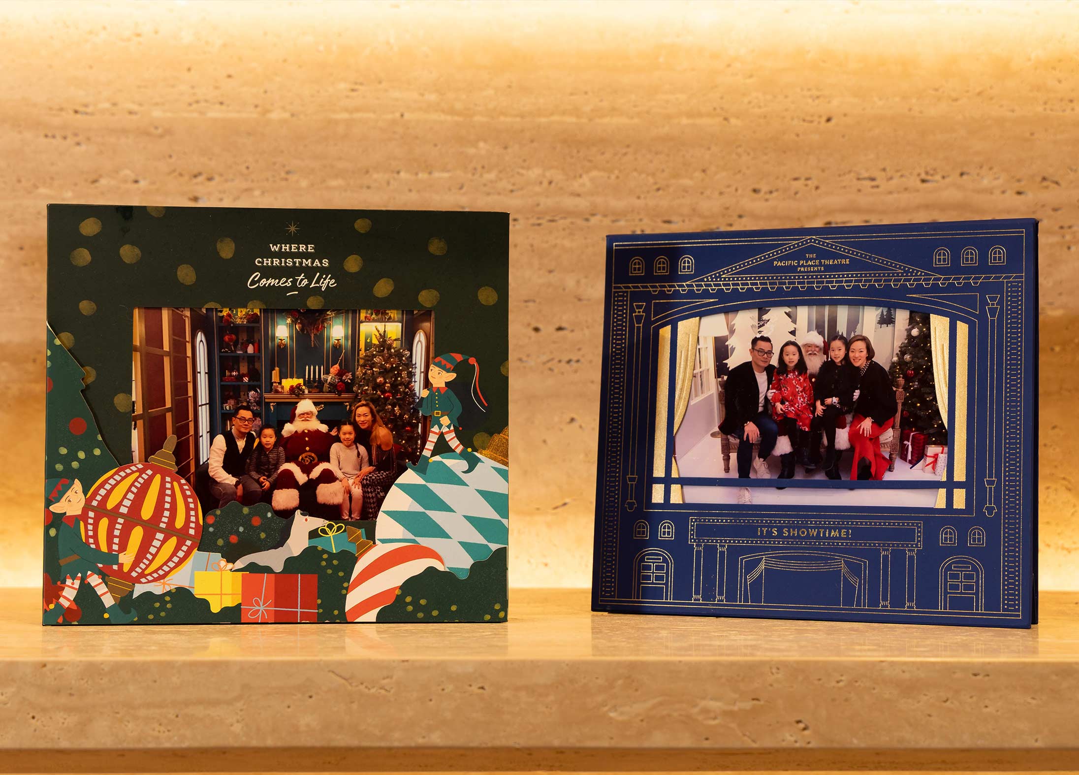 Jimmy Choo Asia Pacific President Elaine Yin's Santa photos from Pacific Place