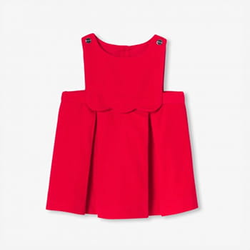 Jacadi Baby Girl Velvet Dress