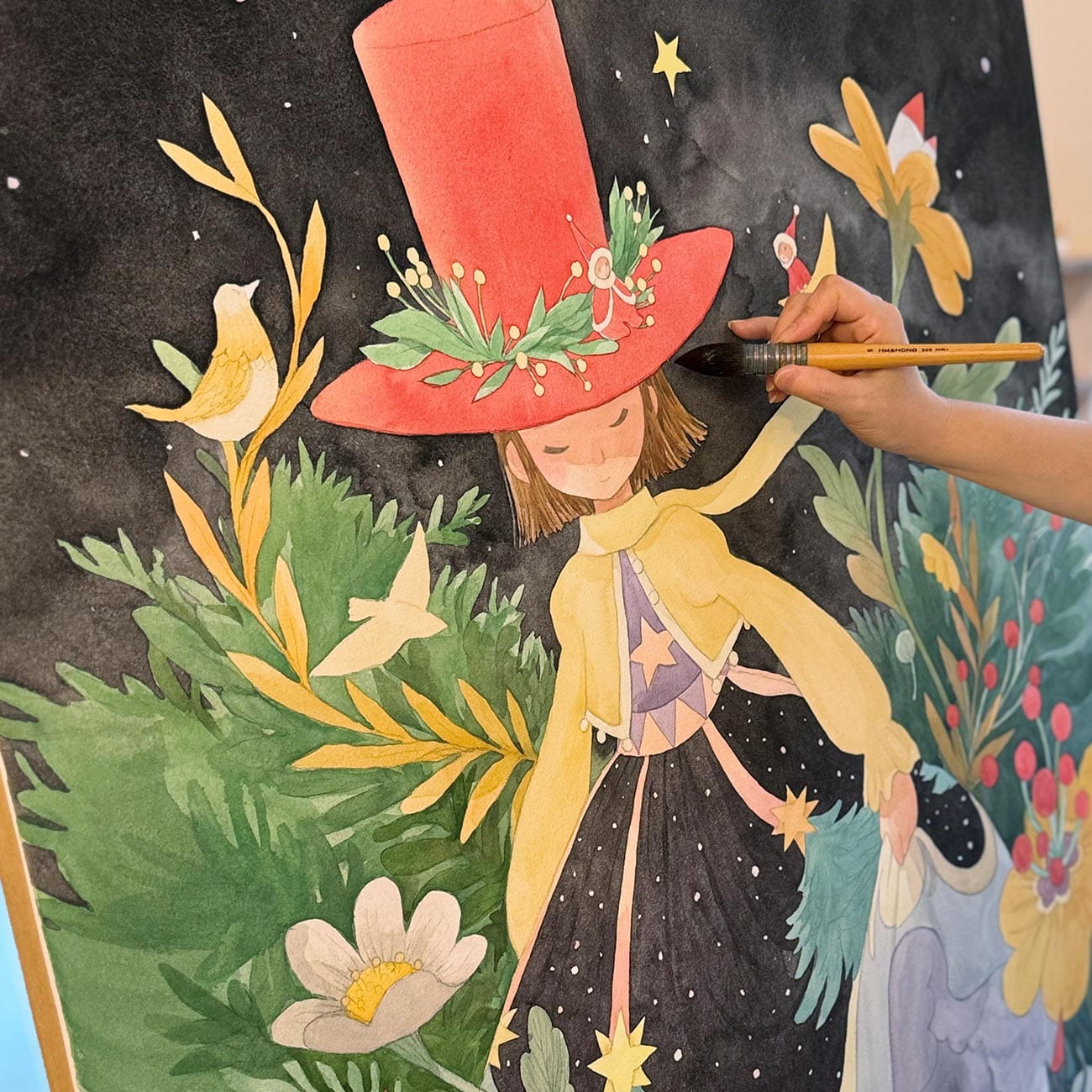 A work by Korean illustrator and artist Kim Minji