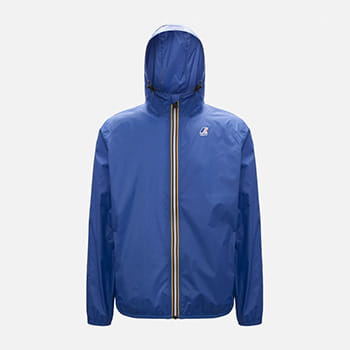 K-Way Le Vrai 3.0 Claude Windbreaker in Royal Blue