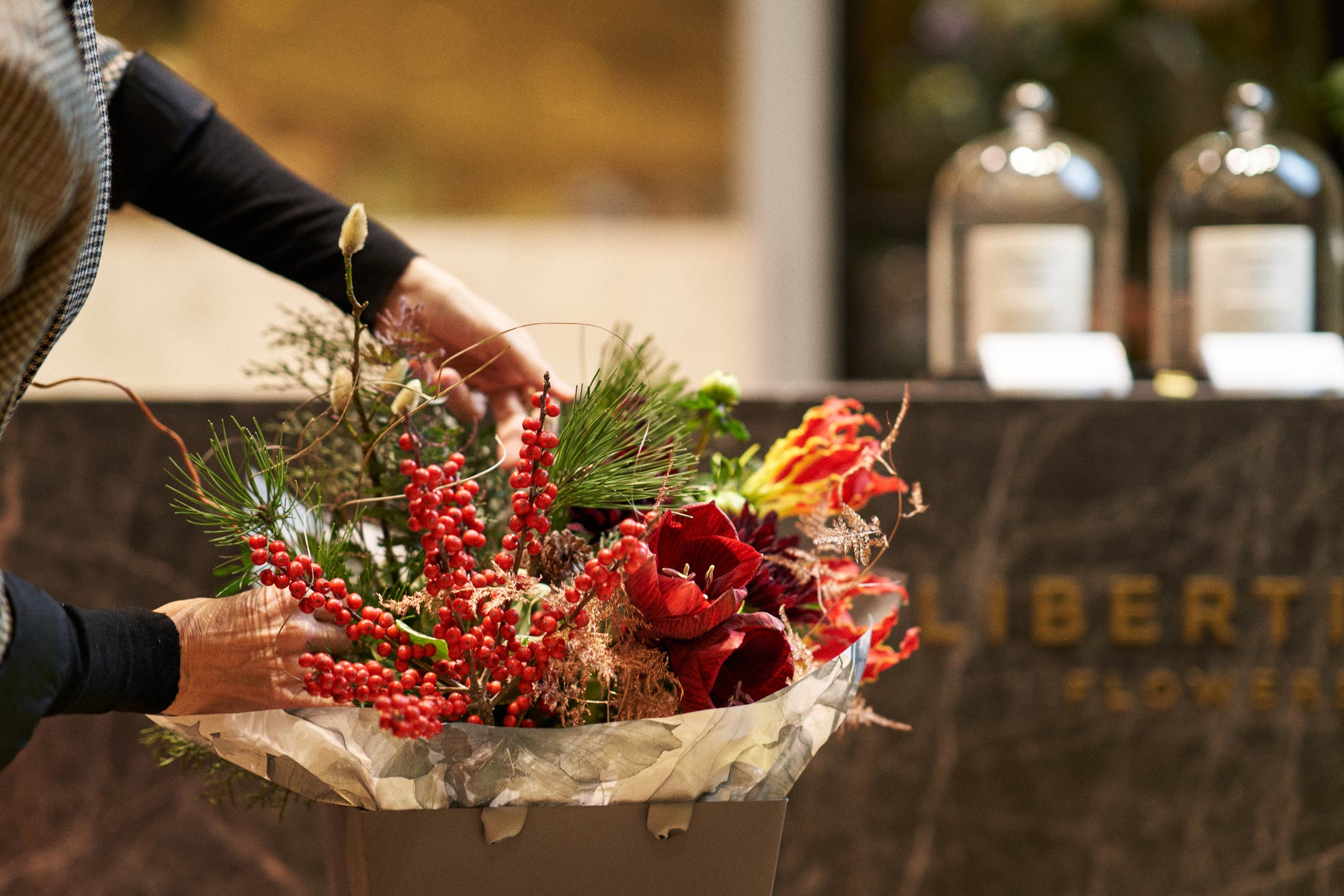 Arrangements at Libertine Flowers Pacific Place