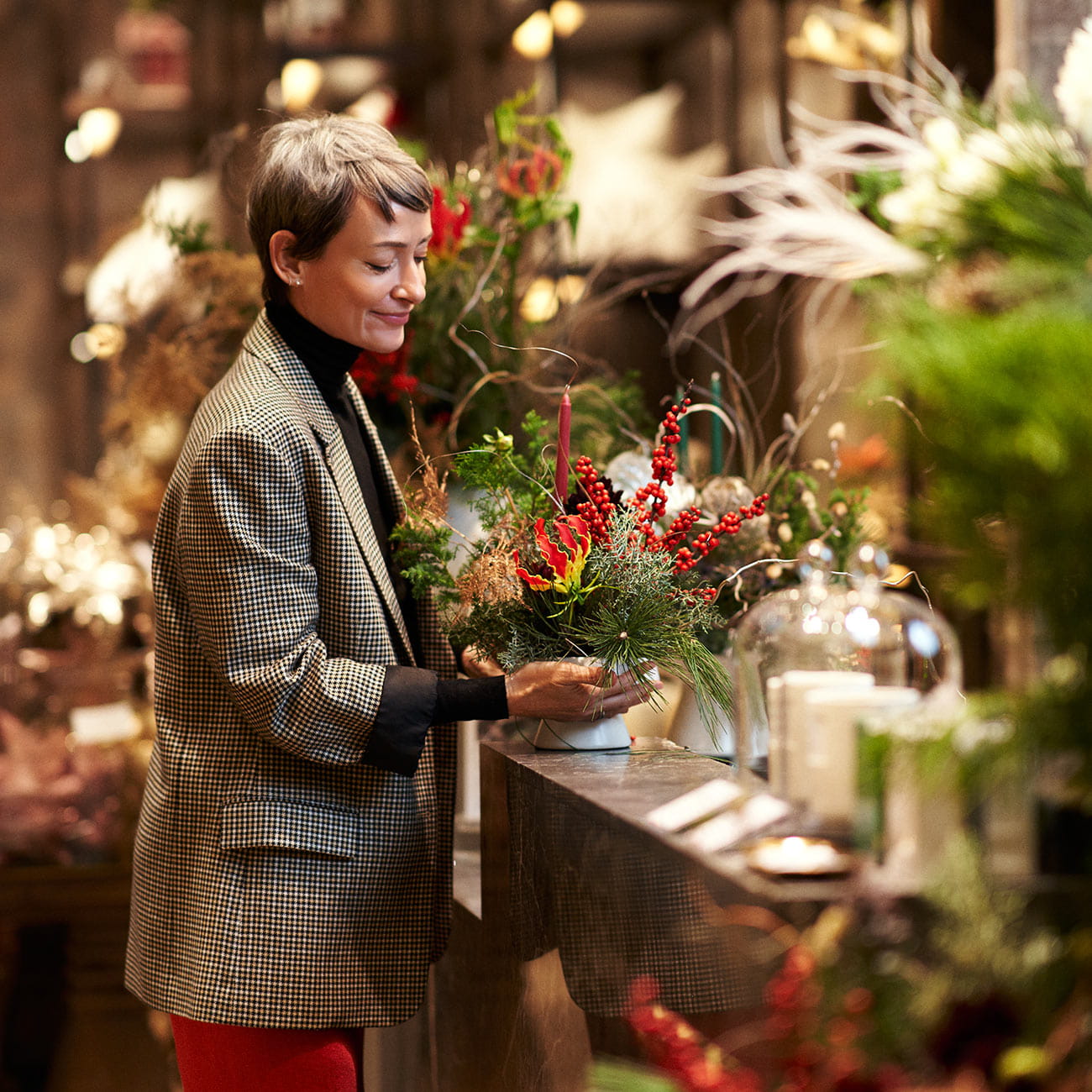 Founder Alison Whittle at Libertine Flowers