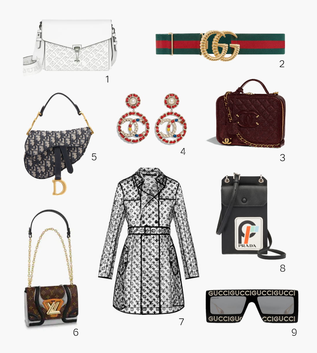 Hong Kong stylist and blogger Vincci Yang picks her favourite branded pieces