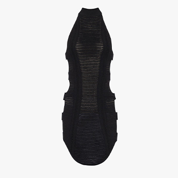 Balmain Black Knit Bandage Top 