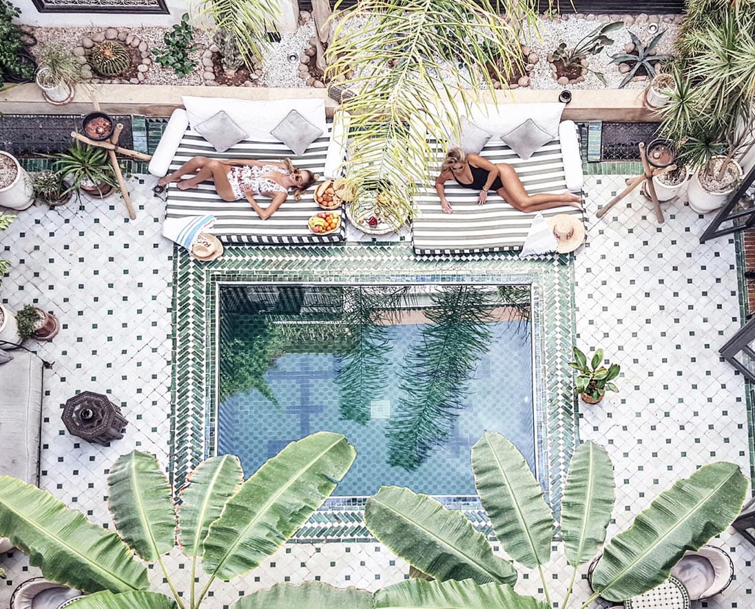 Riad Yasmine酒店在Instagram上大受歡迎，當然有原因