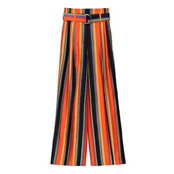Diane von Furstenberg Striped Palazzo Pants